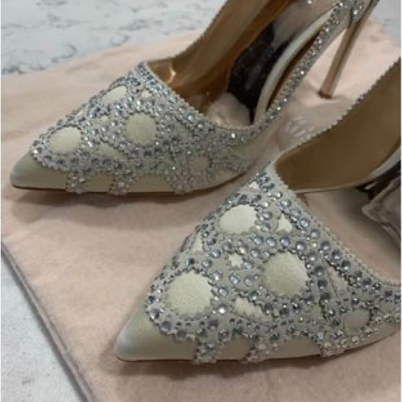 🌟NIB Badgley Mischka Pump, Ivory, 8.5US🌟 - Picture 6 of 9